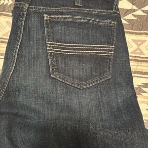 Men's Cinch Slim Straight Jeans - Dark Blue 32x36